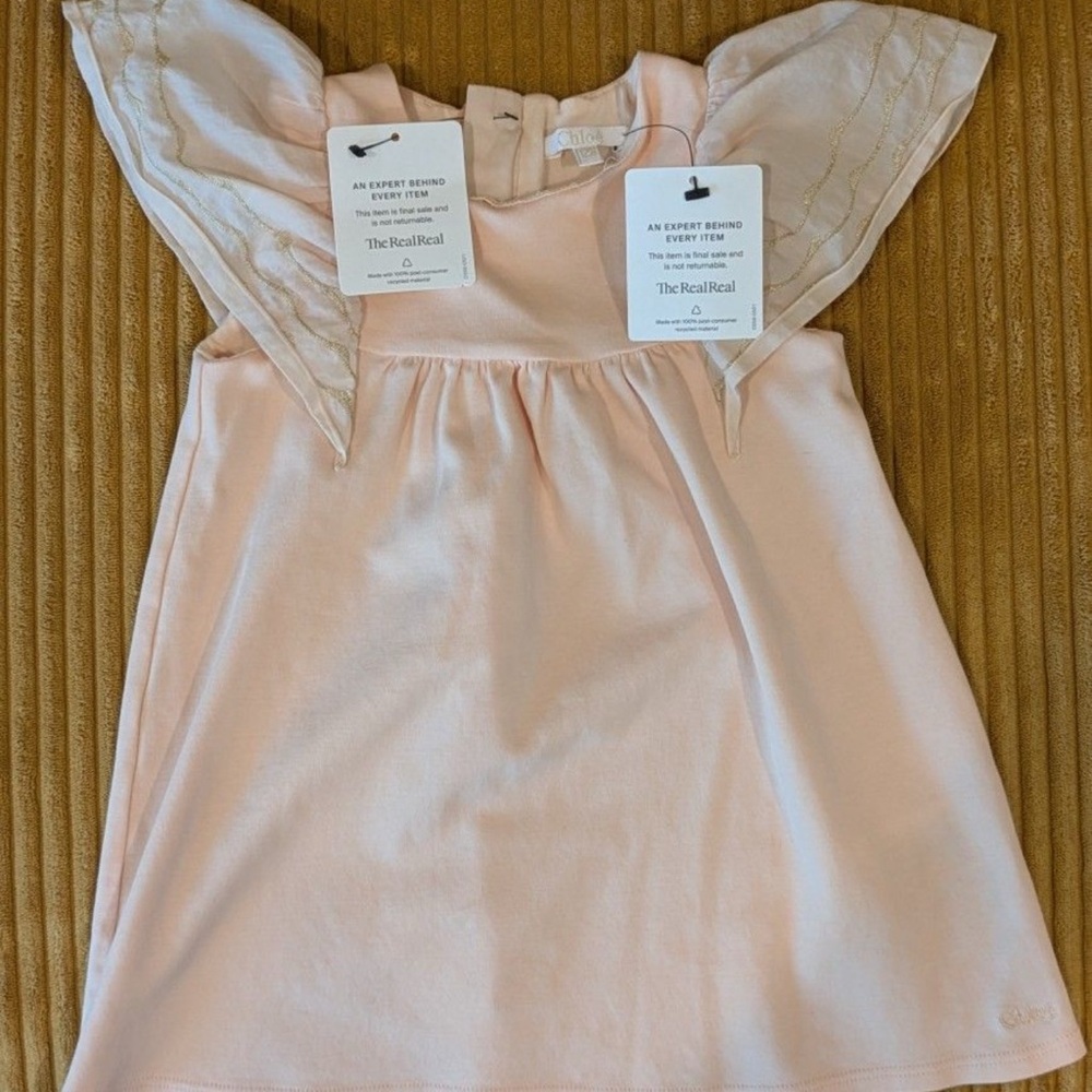Chloé Infant Girls Sleeveless Dress - 12Months